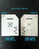 A pair SS316L OGO Dry Cell GW Series Active Plate