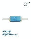 OGO Professional HHO Arrestor 1/4x1/4 Peace Blue 